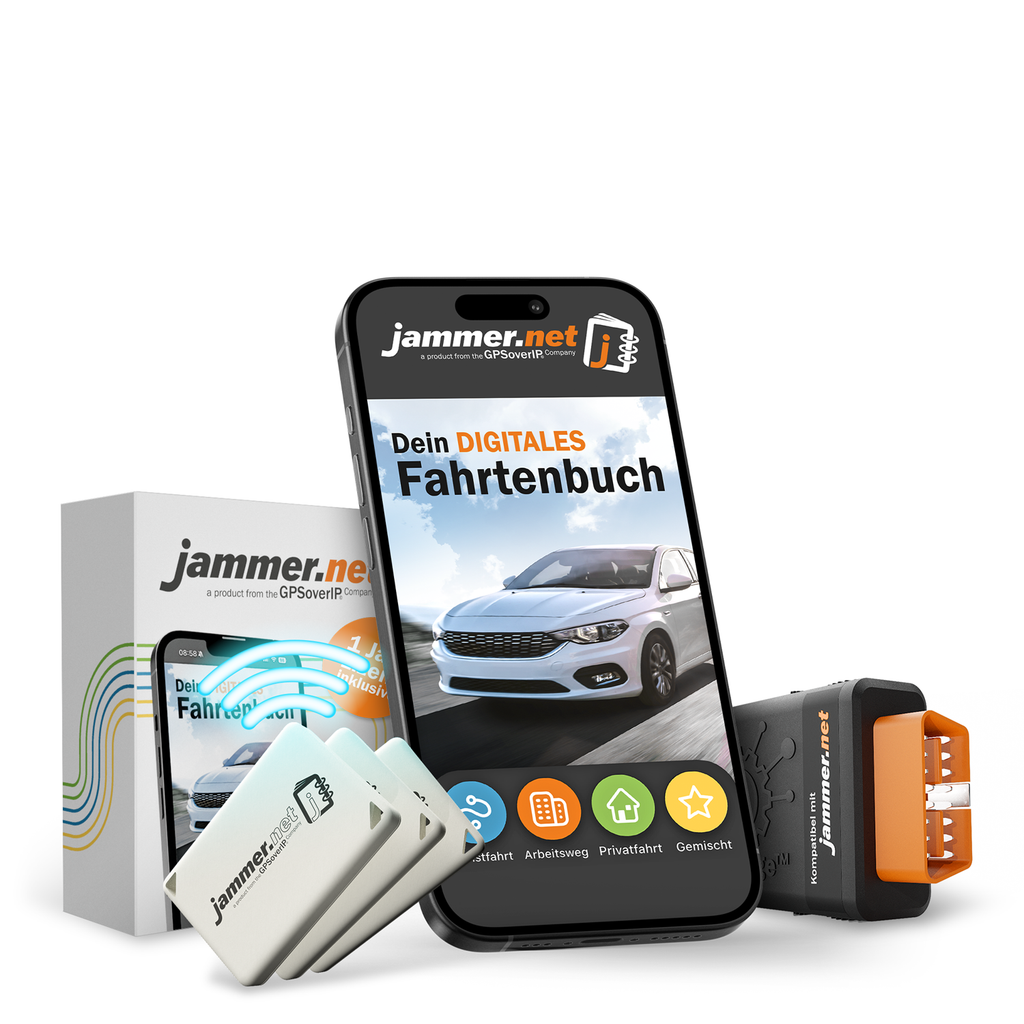 jammer.net - Das digitale Fahrtenbuch (Flexpaket)