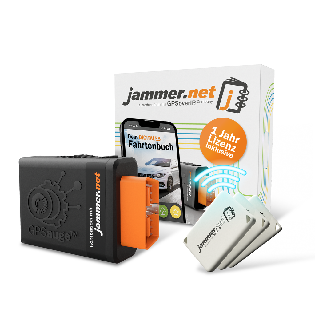 jammer.net - Das digitale Fahrtenbuch (Flexpaket)